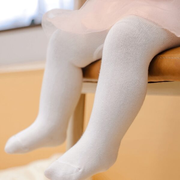 Infant's Solid Color Leggings, Versatile Pantyhose, Baby Girl's Clothing - Image 12