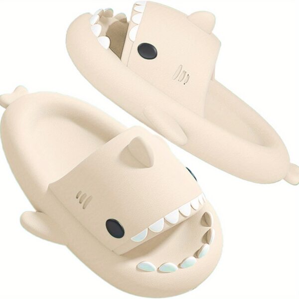 Cartoon Shark Non-slip Slides Slippers, Lightweight Quick Drying Slides For Men Women, Slippers For Indoor Outdoor Beach Shower House Shoes - Image 72