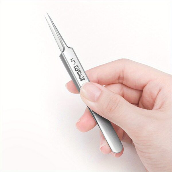 Stainless Steel Blackhead & Blemish Remover Set - Unscented Acne Extraction Tools for Face & Nose, Normal Skin Type - Professional Facial Care Kit for Whiteheads & Pimples - Image 4