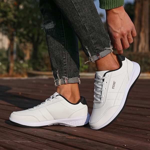 VanWeir Mens Plus Size Casual Comfortable Grip Running Sneakers, Durable Lace-Up Design, Ideal for Outdoor Sports & Daily Wear - Image 9