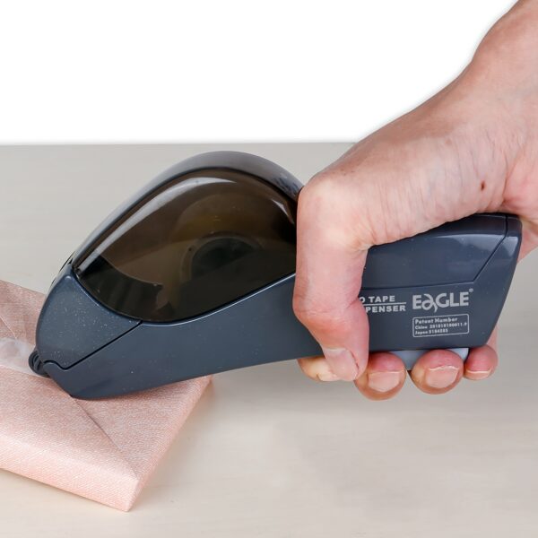 1-Roll 0.5 Inch (12 mm) and 1-Roll 0.75 Inch (19 mm) Tape Included Automatic Tape Dispenser Gun - Single Handheld Design for Efficient Gift Wrapping, Perfect for Christmas and Home Use - Free Bonus Tapes - Image 5