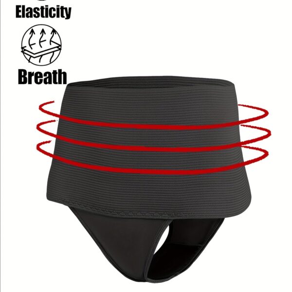 Women's High Waist Control Shaping Thong Panties - Breathable Elastic Comfort, Tummy Control & Posture Support, Solid Color Casual Attire Underwear, Tummy Control Underwear | Snug Fit Design | Breathable Fabric - Image 8