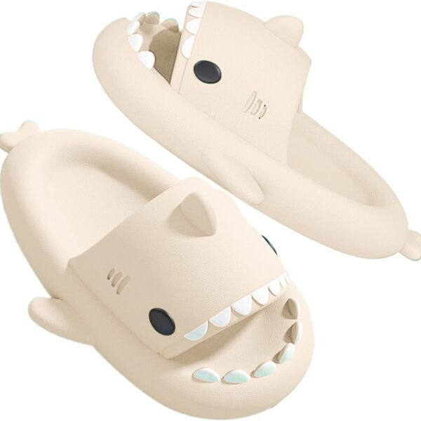 Cartoon Shark Non-slip Slides Slippers, Lightweight Quick Drying Slides For Men Women, Slippers For Indoor Outdoor Beach Shower House Shoes - Image 16