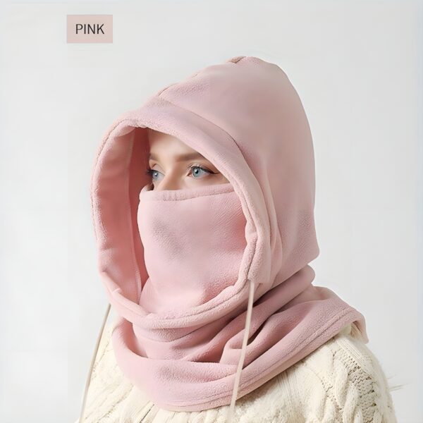 Cozy Knit Windproof Balaclava: Casual Winter Neck Gaiter Hood for Ski & Outdoor Enthusiasts - Image 3