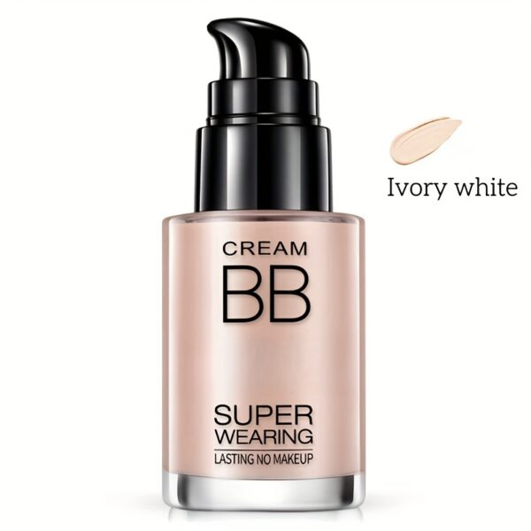 BB Cream Liquid Foundation - Super Wearing, Long-Lasting Flawless Finish, Moisturizing & Isolating, Medium Coverage, Matte Finish for All Skin Types - Ideal Holiday Gift for Women - Image 7