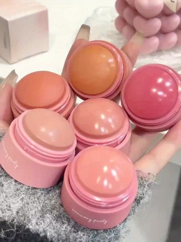 6-Shade Matte Blush Powder - Waterproof, Brightens All Skin Tones, Flawless Finish for a Radiant Look - Image 17