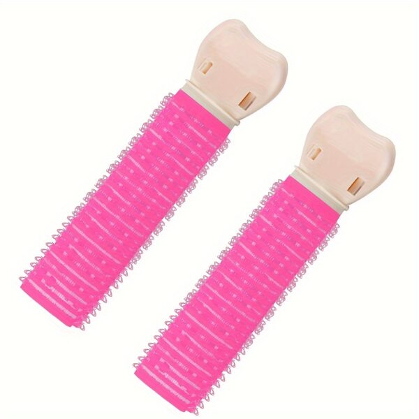 1pcs/2pcs Hair Rollers Volumizing Curlers Root Clips Fluffy Instant Bang Heatless Hair Curler No Heat Styling Tool - Image 12