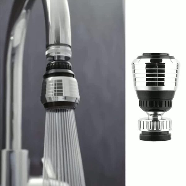 360° Rotating Kitchen Faucet Aerator - Water-Saving Nozzle Filter & Diffuser Adapter, 1pc - Image 12