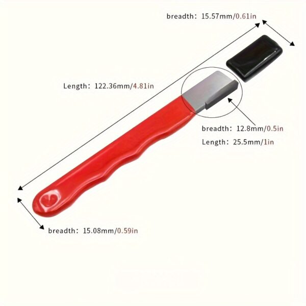 Professional Tungsten Diamond Knife Sharpener - Versatile Kitchen & Garden Shear Sharpening Tool, Durable For All Blades - Image 3