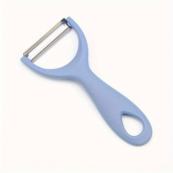 Stainless Steel Peeler, Ergonomic Handle, Easy Grip, Durable Kitchen Tool, Food-Safe Polypropylene Body, for Potatoes, Cabbage, Melons, Dishwasher Safe - Image 7