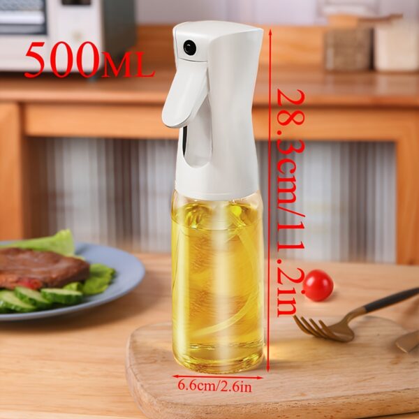 1pc, Oil Spray Bottle For Cooking, Large-capacity Oil Spray Bottle, Atomizing Household Kitchen Olive Oil, Edible Outdoor Barbecue Press-type Oil Spray Pot, Kitchen Stuff Kitchen Accessories Baking Supplies - Image 8