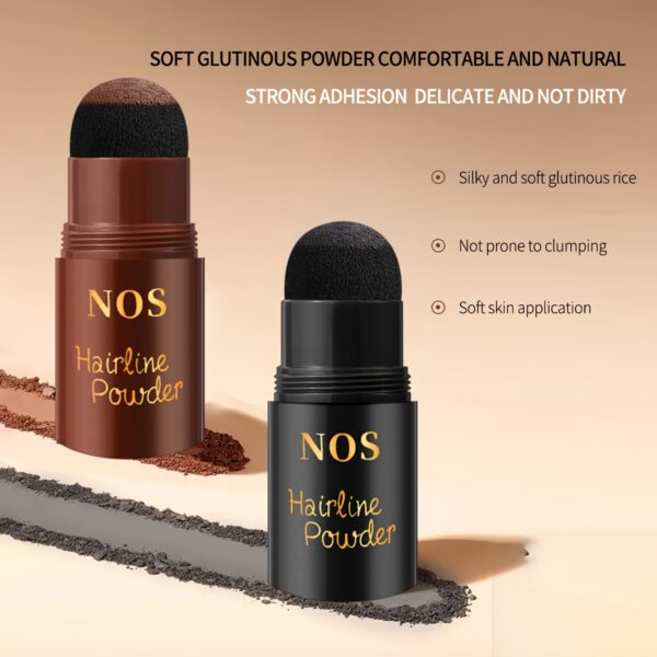 Hairline Concealer Pen Hairline Shadow Powder Stick Waterproof Hair Root Concealer Instantly Camouflage Gray Hair Hairline Shadow Pen - Image 11