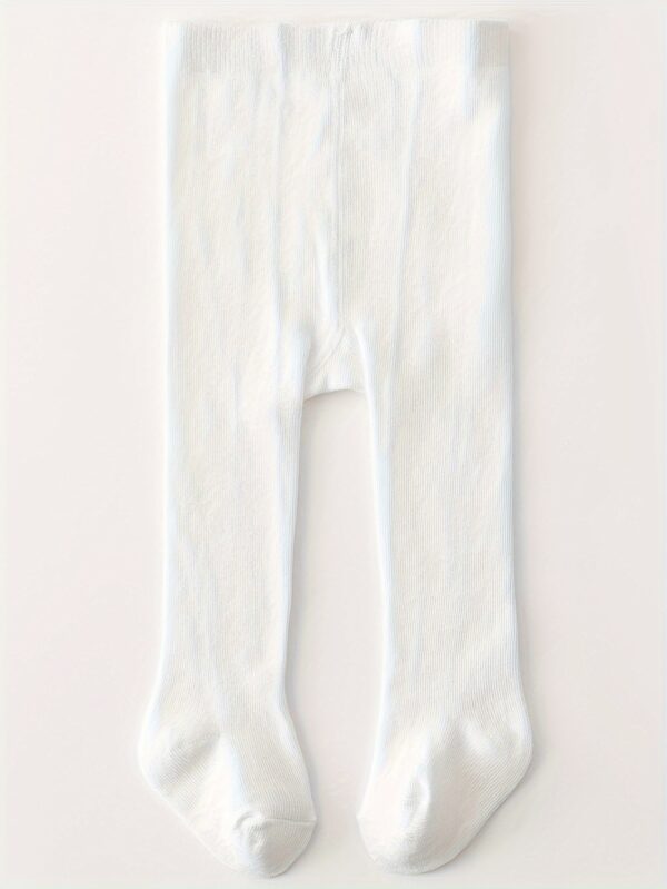 Infant's Solid Color Leggings, Versatile Pantyhose, Baby Girl's Clothing - Image 6