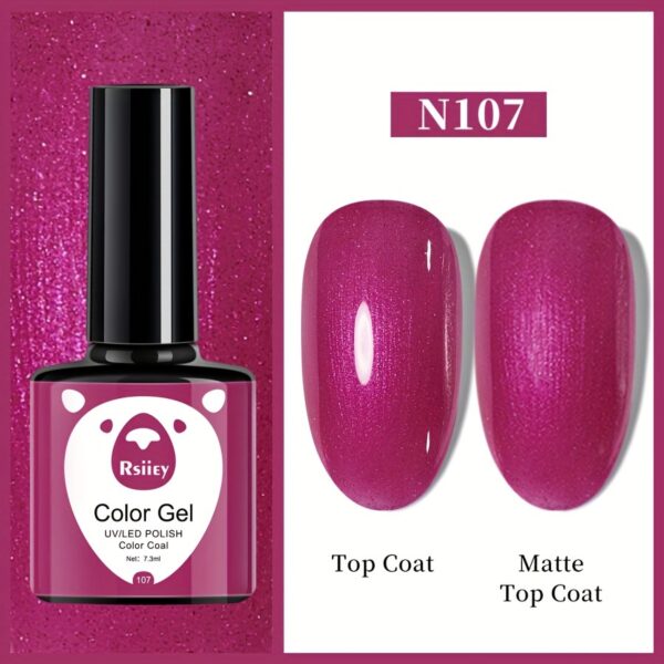 Plastic Bottle 36 Colors - New Autumn And Winter Collection of Colorful Light Therapy Nail Gel, LED Popular Nail Polish, Durable And Strong Salon Quality Manicure. - Image 41