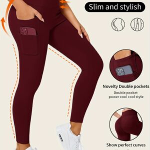 Seamless High-Waist Leggings With Pockets - Super Stretchy Blend For Comfortable Fit
