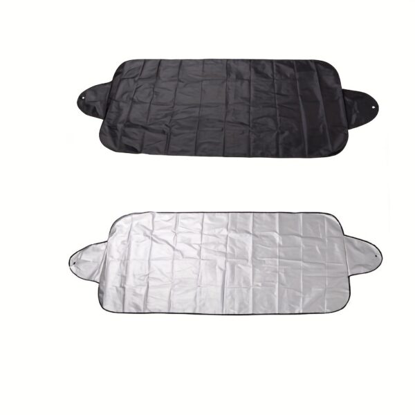 WinterGuard Deluxe - Waterproof Foldable Car Windshield Snow Cover with Sun Visor Protection Against Heavy Snow, Ice, and Frost - Compact, Portable, and Easy to Install - Image 5