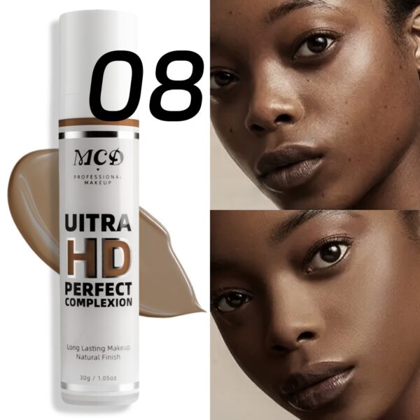 Full Coverage Concealer, Natural Matte Finish, Waterproof Long Lasting Liquid Foundation Suitable for Concealing Dark Circles Acne Blemishes - Image 14