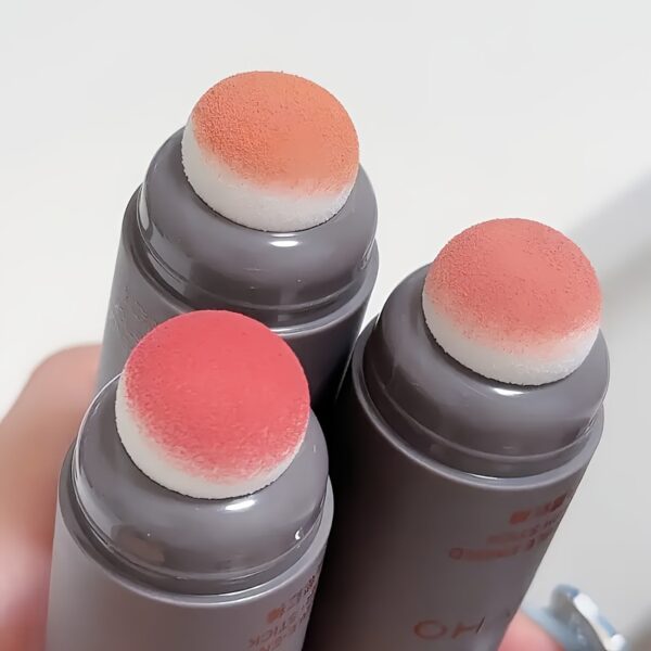 Long-Lasting Double-Headed Blush Stick - Blush for Cheeks and Lips with Matte Natural Color, Portable Dual-Use Makeup Stick for Flawless Look - Easy to Apply and Carry - Image 8