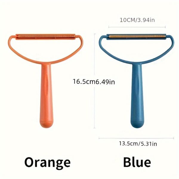 [Customer Favorite] 2-in-1 Pet Hair Remover & Lint Brush - Double-Sided Fabric Scraper for Dog & Cat Fur, No Batteries Required, Halloween gift, Christmas gift - Image 8
