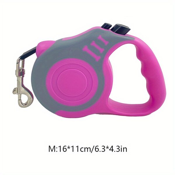 Durable Double Switch Retractable Pet Leash For Dogs - Easy Control And Comfortable Grip - Image 25
