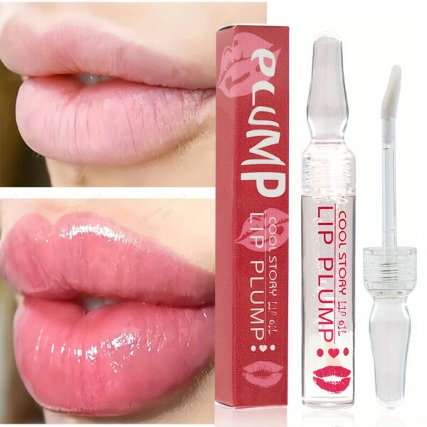 Lip Fuller Gloss, Moisturizing Hydrating Lip Serum, Fuller Lip Care.