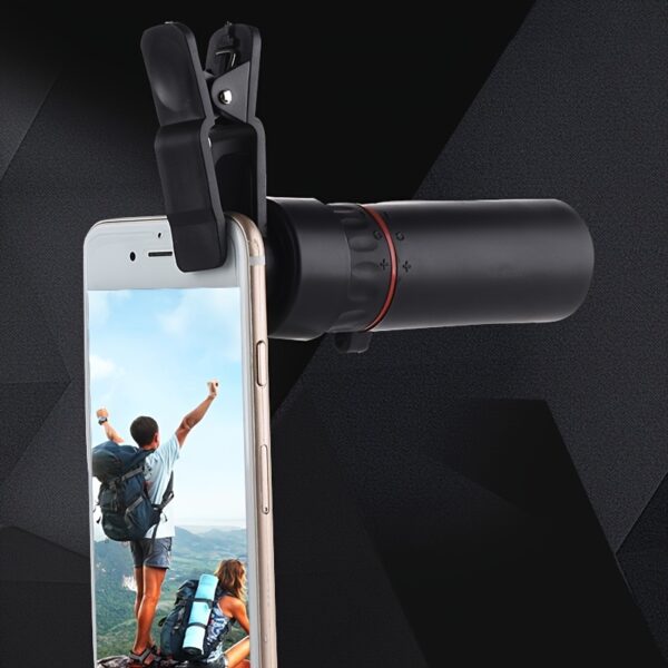 1pc HD Magnification Monocular, 9.14cm High Power Telescope, Portable Single Tube Telescope, Suitable For Outdoor Camping, Hunting, Travel, Concerts, Fishing, Christmas Gift - Image 2