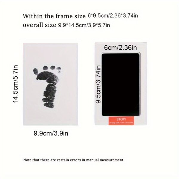 Pet Paw Print Ink Pad For Dogs, Touchless Ink Pad Pet Footprint Pad For Memorial Supplies - Image 9