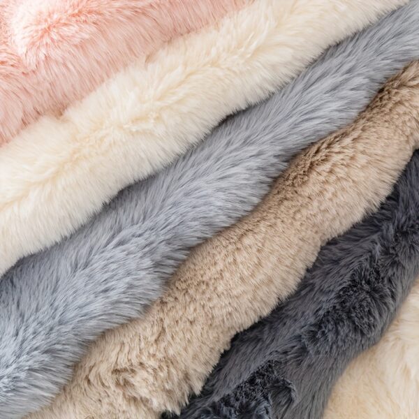 1pc Imitation Rabbit Plush Sofa Cover Winter Warm Thick Plush Soft Sofa Slipcover Pet Favorite Non-slip Protective Couch Cover Furniture Protector For Bedroom Office Living Room Home Decor - Image 8