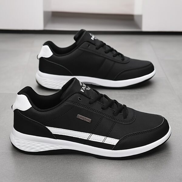 VanWeir Mens Plus Size Casual Comfortable Grip Running Sneakers, Durable Lace-Up Design, Ideal for Outdoor Sports & Daily Wear - Image 5