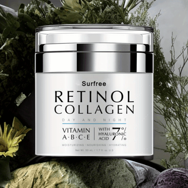 50ml Retinol Cream For Face Night And Day, Skin Cream With Retinol Collagen Face Cream, Vitamin C Moisturizer, Retinol Moisturizer For Face Sensitive Skin - Image 3