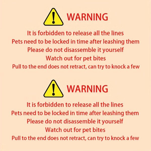 Durable Double Switch Retractable Pet Leash For Dogs - Easy Control And Comfortable Grip - Image 12