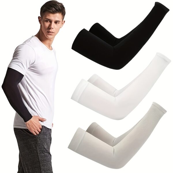 Cooling Arm Sleeves For Men And Women - UV Sun Protection For Golf, Cycling, Running, And Driving - Stay Cool And Protected All Day - Image 6