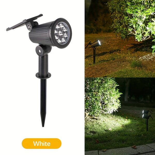 Shenzhi Tech Solar Spot Lights Outdoor, Adjustable Auto On/Off Flag Pole Lights, Landscape LED Lighting Ground Light for Garden Pool Tree Pond and Yard - Image 3