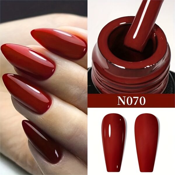 Plastic Bottle 36 Colors - New Autumn And Winter Collection of Colorful Light Therapy Nail Gel, LED Popular Nail Polish, Durable And Strong Salon Quality Manicure. - Image 28