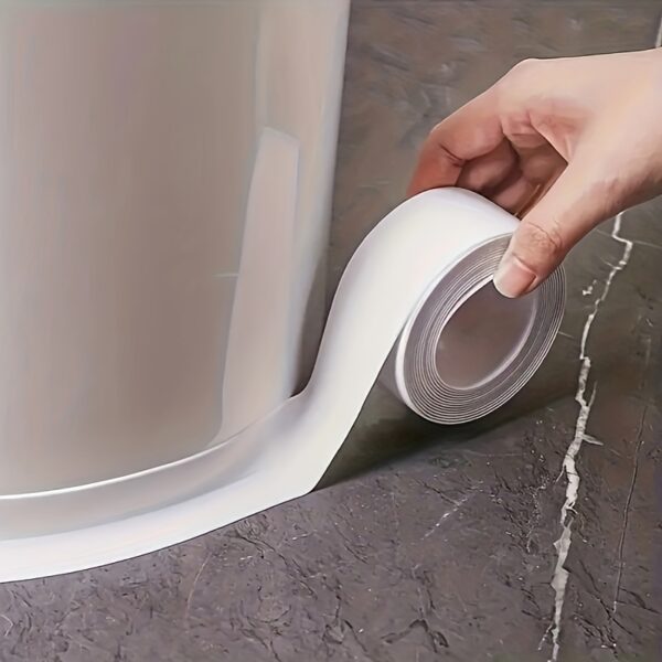 1pc, Self-Adhesive Sealing Strip, Caulk Sticker, Caulk Strip, Waterproof Caulking Sealing Tape For Sink, Kitchen Countertop, Shower, Toilet And Wall Corner, Cleaning Supplies, Household Gadgets, Christmas Supplies - Image 6