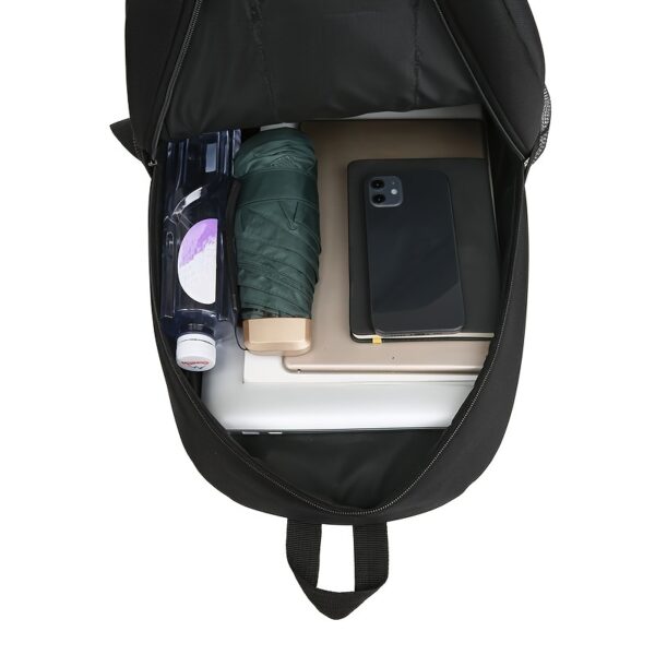 Men's Backpack, Trendy Large Capacity High School Junior High School Student Bag, Travel Bag Computer Bag (Zipper Direction Assorted Varieties) - Image 8