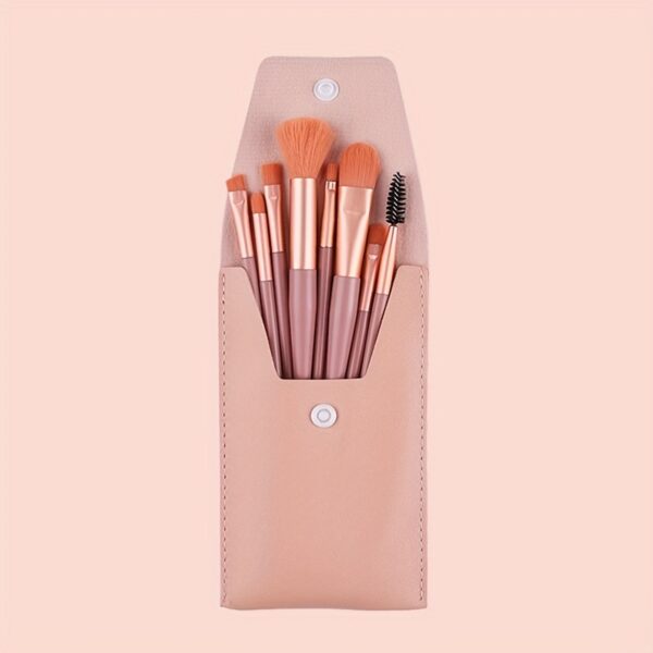 Pro Makeup Brush Set - Soft, Fluffy, Professional Nylon Bristles, ABS Plastic Rod, Unscented, for All Skin Types, Foundation, Powder, Eyeshadow, Kabuki, Blending Beauty Tool - Image 22