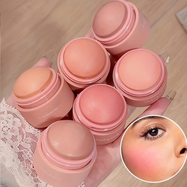 6-Shade Matte Blush Powder - Waterproof, Brightens All Skin Tones, Flawless Finish for a Radiant Look - Image 8