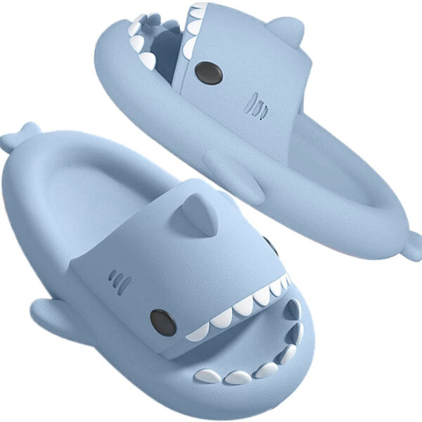 Cartoon Shark Non-slip Slides Slippers, Lightweight Quick Drying Slides For Men Women, Slippers For Indoor Outdoor Beach Shower House Shoes - Image 51