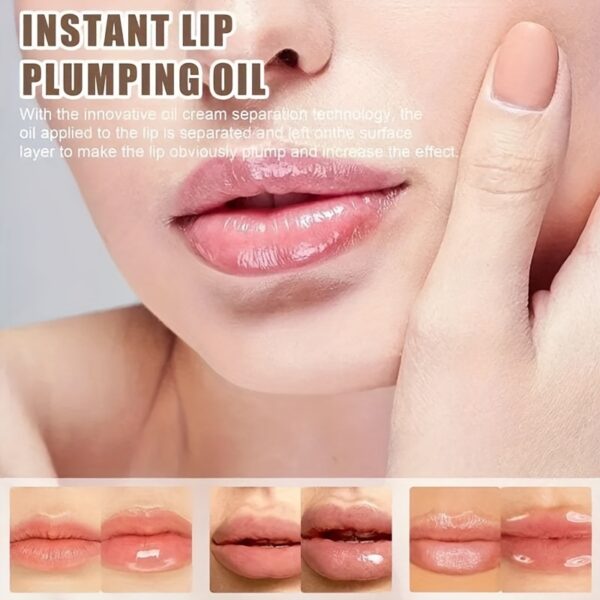 Lip Fuller Gloss, Moisturizing Hydrating Lip Serum, Fuller Lip Care. - Image 5