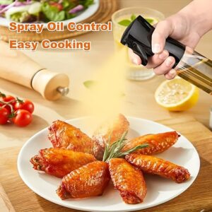 1pc BPA-Free Plastic Oil Sprayer Bottle, Dual-Function Olive Oil Mister and Dispenser, Leak-Proof Cooking Oil Storage Container, Oil Dispenser Bottle