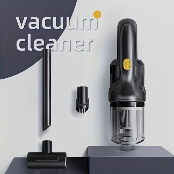 1 rechargeable ultra strong cordless handheld vacuum cleaner, lightweight and portable design, barrier free wireless cleaning, strong suction, high cleaning efficiency, convenient for families and cars - Image 11
