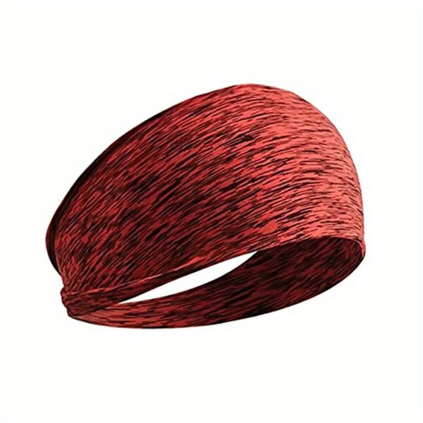 Vibrant Women's Sports Headband – Moisture-Wicking Comfort – Ideal for Yoga & Fitness Activities - Image 4