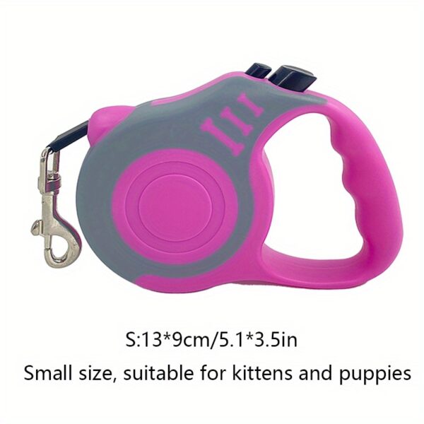 Durable Double Switch Retractable Pet Leash For Dogs - Easy Control And Comfortable Grip - Image 11