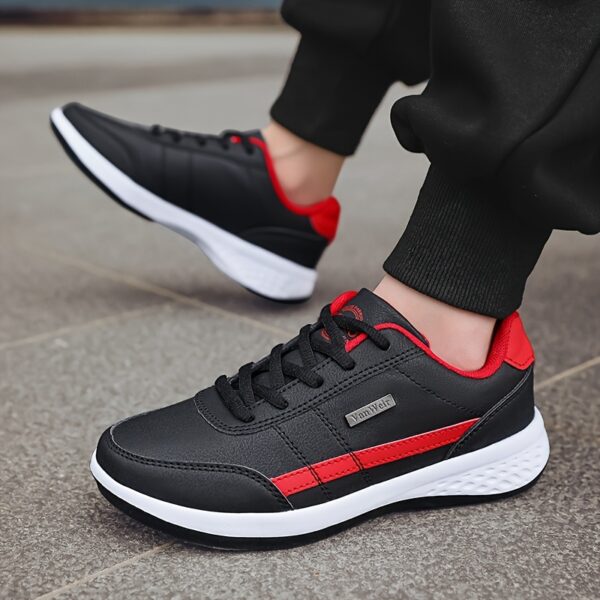 VanWeir Mens Plus Size Casual Comfortable Grip Running Sneakers, Durable Lace-Up Design, Ideal for Outdoor Sports & Daily Wear - Image 14