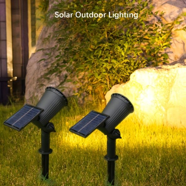 Shenzhi Tech Solar Spot Lights Outdoor, Adjustable Auto On/Off Flag Pole Lights, Landscape LED Lighting Ground Light for Garden Pool Tree Pond and Yard - Image 9