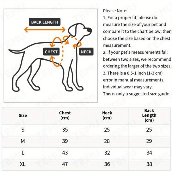 New Dog Hoodie, Pet Sweatshirt With Pocket In The Back, For Small Dogs - Image 7