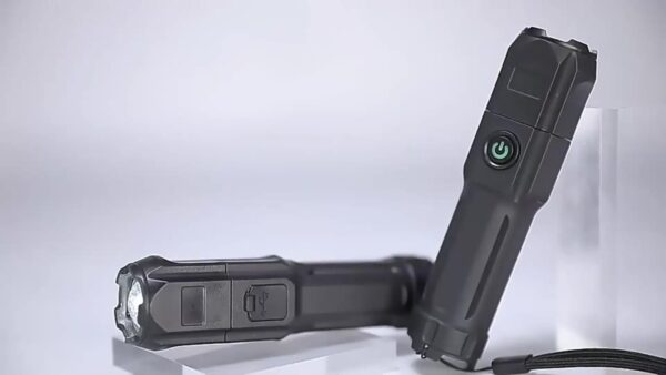 1pc Portable Zoom Flashlight - Powerful Outdoor Lighting for Household and Camping Use - Image 9