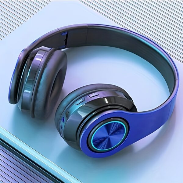 Wireless Headphones With Headband Support Card Insertion + Wired + Wireless Multifunctional Use - Image 6