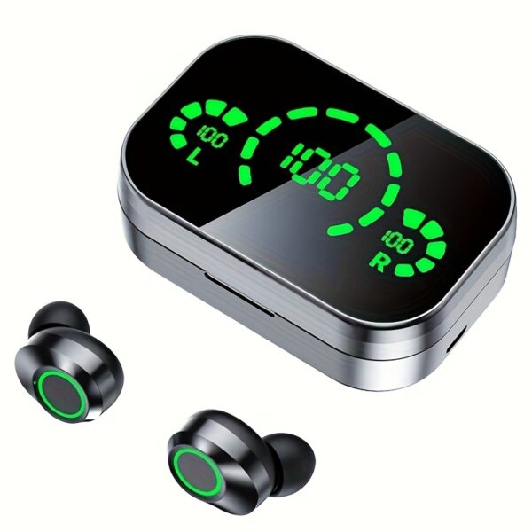 ANKRIYUL Wireless Earbuds Stereo Headset Sport Headphones in Ear Earphones with Charging Case - Image 9
